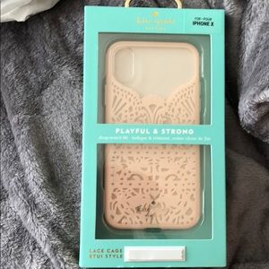 Brand new Kate Spade Lace IPhone X Case